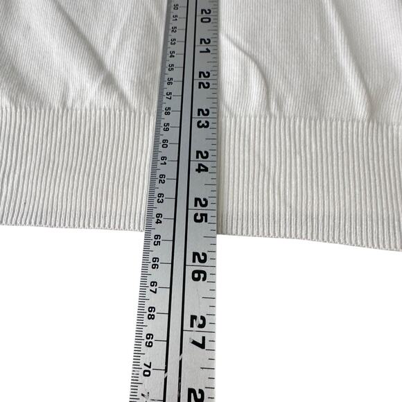 Raffi Linea Uomo Sweater Men’s Small Ivory Long Sleeve Lightweight Pullover New - Picture 11 of 12